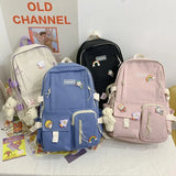 Large-Capacity Waterproof School Bag Backpack for Women