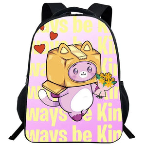 Kids Cartoon Schoolbag Girls Boys 16 Inch Primary Children Backpacks