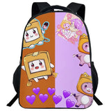 Kids Cartoon Schoolbag Girls Boys 16 Inch Primary Children Backpacks