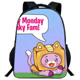 Kids Cartoon Schoolbag Girls Boys 16 Inch Primary Children Backpacks