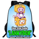 Kids Cartoon Schoolbag Girls Boys 16 Inch Primary Children Backpacks