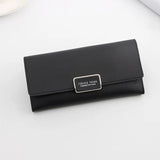 Women's Multi-Function Long Student Purse with Zero Slot