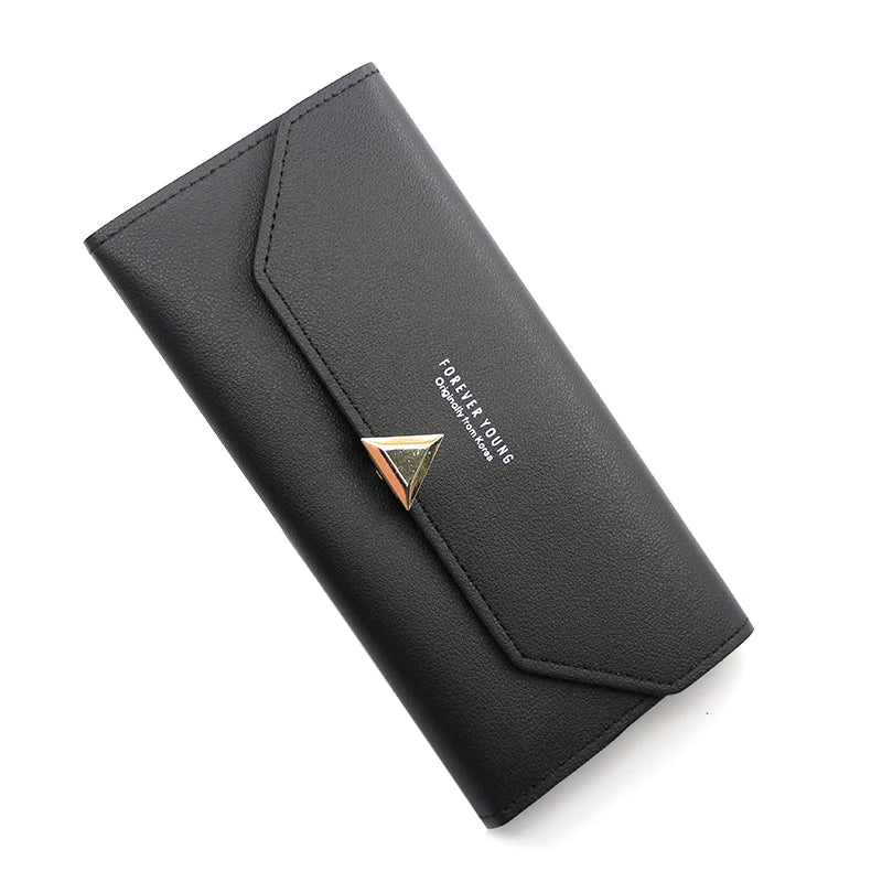 Ladies Long Student Purse Multi-Function Handbag