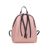 Small Leather Backpack Women Shoulder Bag MultiFunction Mini Bagpack