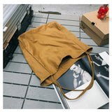 Canvas Tote Bag Large Capacity Women's Shoulder Bag