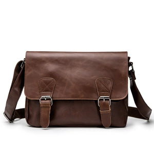 Men's Vintage One Shoulder Small Backpack Bag