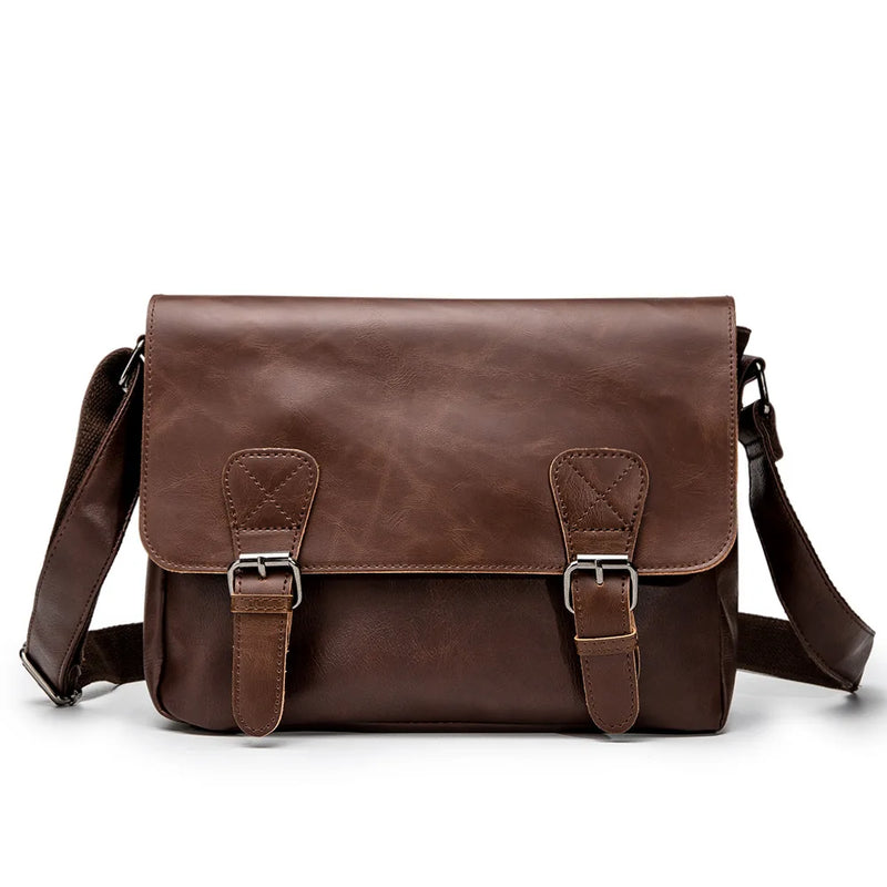 Men's Vintage One Shoulder Small Backpack Bag
