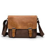 Men's Vintage One Shoulder Small Backpack Bag