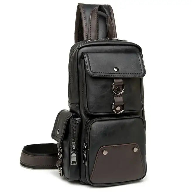 Men's Small Chest Bag Casual Outdoor Shoulder Bag