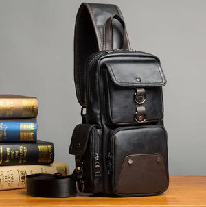 Men's Small Chest Bag Casual Outdoor Shoulder Bag