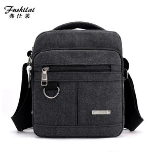 Men's Canvas Messenger Bag Literary Handbag