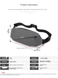 Men's Waist Bag Outdoor Running Mobile Phone Bag Large Capacity