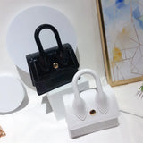 Women Summer Candy Colored Bag PVC Silicone Jelly Shoulder Messenger Bag