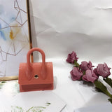 Women Summer Candy Colored Bag PVC Silicone Jelly Shoulder Messenger Bag