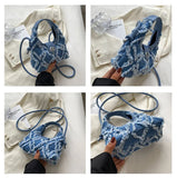Women's Diamond Canvas Handbag