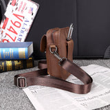 Men's Leather Shoulder Bag Mini Bag