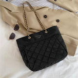 Nylon Chain Bag Shoulder Handbag for Women