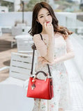 One-Shoulder Ladies Handbag PU Leather European American Casual Bag