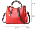 One-Shoulder Ladies Handbag PU Leather European American Casual Bag