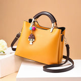 One-Shoulder Ladies Handbag PU Leather European American Casual Bag