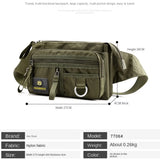 Men's Outdoor Waterproof Chest Pockets for Sports