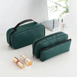 Portable Multi-Layer Cosmetic Bag Travel Toiletries Bag