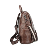 Large Capacity Soft Leather Backpack Travel Bag