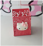 Rose Embroidery Pen Holder Desktop Decoration