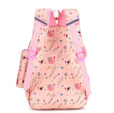 Printed Waterproof School Backpack for Kids Girls