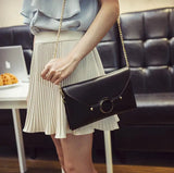Chain Small Square Bag Envelope Clutch for Women