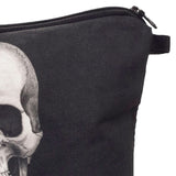 Skull Old-School Handbag Makeup Bag Organizer Kids Stationery Purse