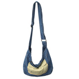 Denim Shoulder Bag Crossbody Phone Bag for Women