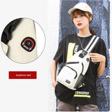 Women's Small Crossbody Bag Casual Sling Chest Bag Mini Travel Shoulder Bag