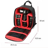 Camera Backpack Waterproof Video Bag Case Padded Backpack