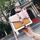 Small Square Bag Ladies Silk Scarf Shoulder Messenger Bag