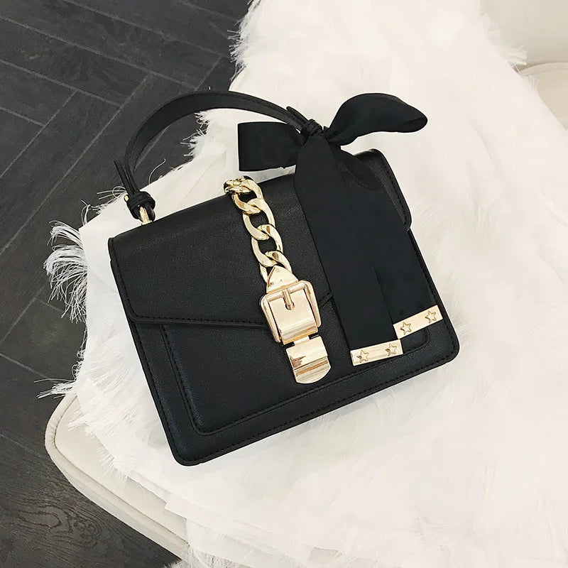 Small Square Bag Ladies Silk Scarf Shoulder Messenger Bag