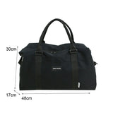 Large Capacity Sports Fitness Bag Travel Handbag for Yoga Men Women