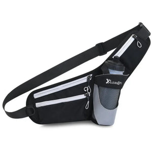 Waterproof Running Fanny Pack with Bottle Holder