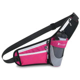 Waterproof Running Fanny Pack with Bottle Holder