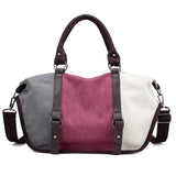 Canvas Women's Messenger Bag Shoulder Bag Crossbody Bag