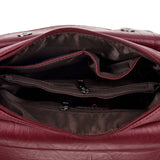 Small Leather Shoulder Bag for Women, Casual Travel Handbag