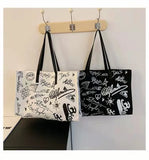 Western Graffiti Ladies Shoulder Bag