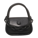 Acrylic Thick Chain Women's Bag Stitching Contrast Shoulder Bag