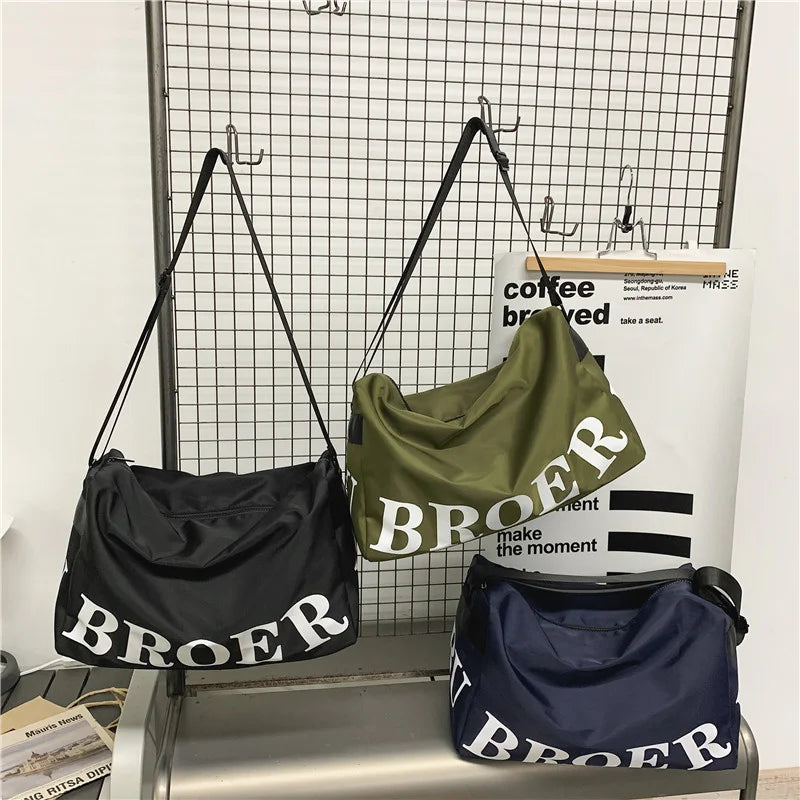 Large Capacity Student Sports Messenger Bag
