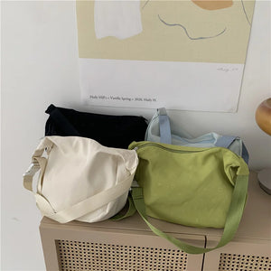 Unique Printed Messenger Bag Nylon Dumpling Bag