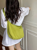 Unique Printed Messenger Bag Nylon Dumpling Bag