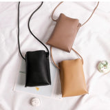 Vertical Mobile Phone Bag Female Satchel Handbag Mini Crossbody Shoulder Bag