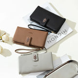 Women's Leaf Buckle Zipper Handbag