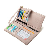 Women's Leaf Buckle Zipper Handbag