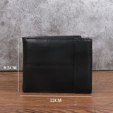 Men's Retro Leather Wallet Stitching Wallet
